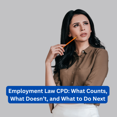 Employment Law CPD: What Counts, What Doesn’t, and What to Do Next